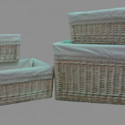 Cajones en mimbre a medida